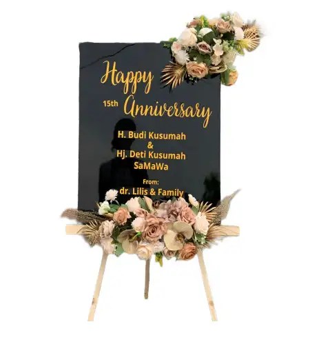 Papan Bunga Akrilik Trisinar